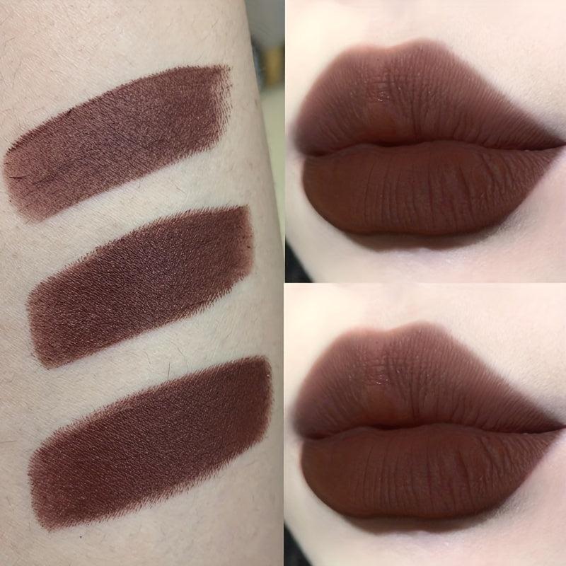 Dark Brown Matte Lipstick Chocolate Halloween Dark