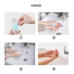 20 Pack Portable Disposable Travel Soap Sheets for Hiking and Toiletries