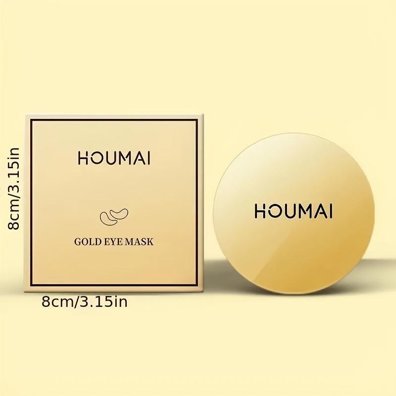 60 Sheets Golden Eye Mask Hydrating Moisturizing Fight Puffy Eyes Dark Circles