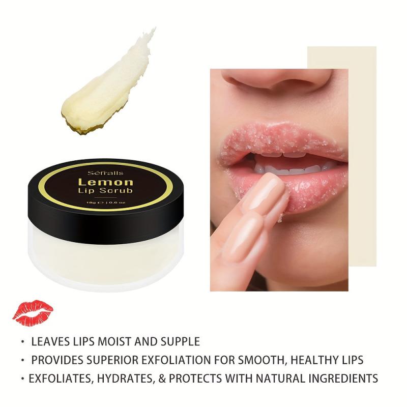 Lemon Lip Scrub Exfoliating Cream 20g