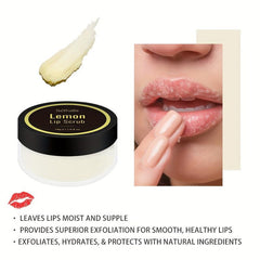Lemon Lip Scrub Exfoliating Cream 20g