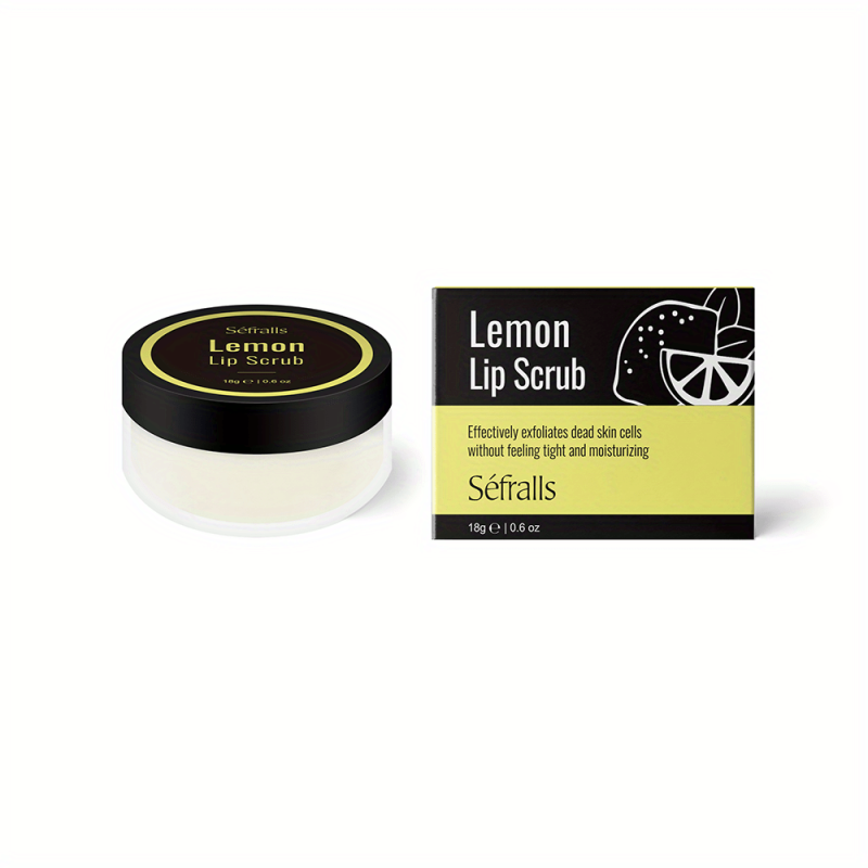 Lemon Lip Scrub Exfoliating Cream 20g