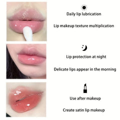 Honey Moisturizing Lip Balm with Mirror Gloss