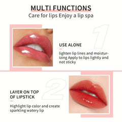Honey Moisturizing Lip Balm with Mirror Gloss