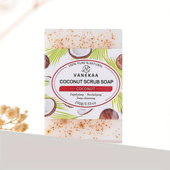 Coconut Scrub Soap Exfoliation Deep Cleansing