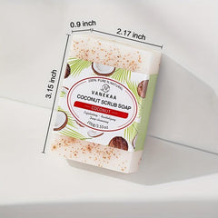 Coconut Scrub Soap Exfoliation Deep Cleansing