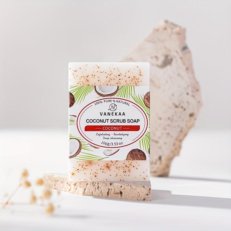 Coconut Scrub Soap Exfoliation Deep Cleansing