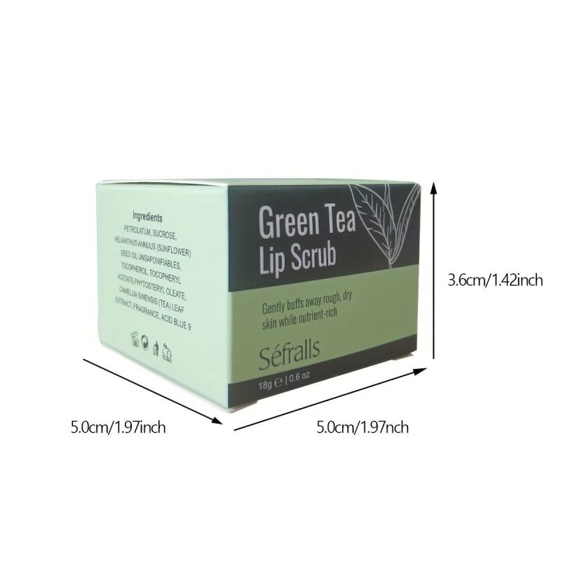 Green Tea Lip Scrub - Exfoliator & Moisturizer