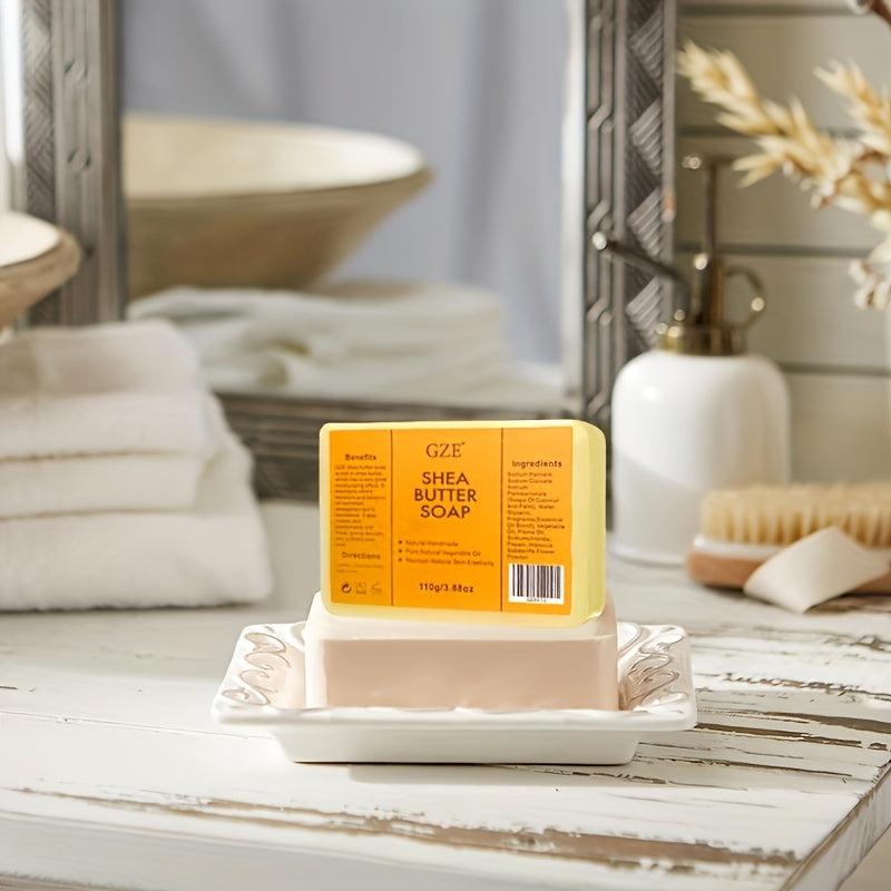 Shea Butter Soap for Dry Skin with Paraben Raw Shea Butter