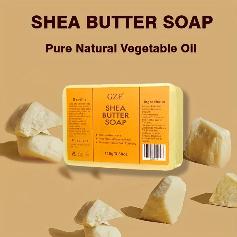 Shea Butter Soap for Dry Skin with Paraben Raw Shea Butter