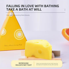 Sea Salt Cheese Mite Removal Soap Cleansing Skin Face Acne Removal