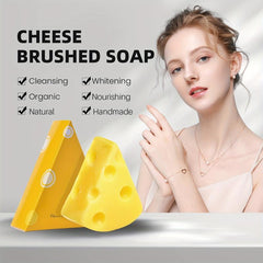 Sea Salt Cheese Mite Removal Soap Cleansing Skin Face Acne Removal