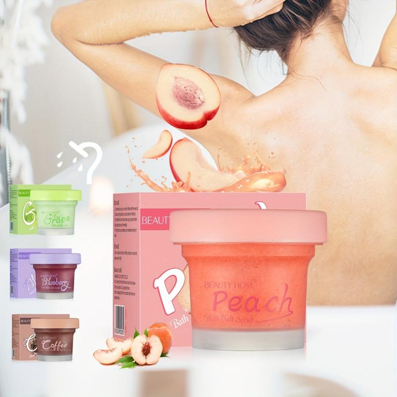Blueberry Coffee Grape Peach Scrub for Skin Care