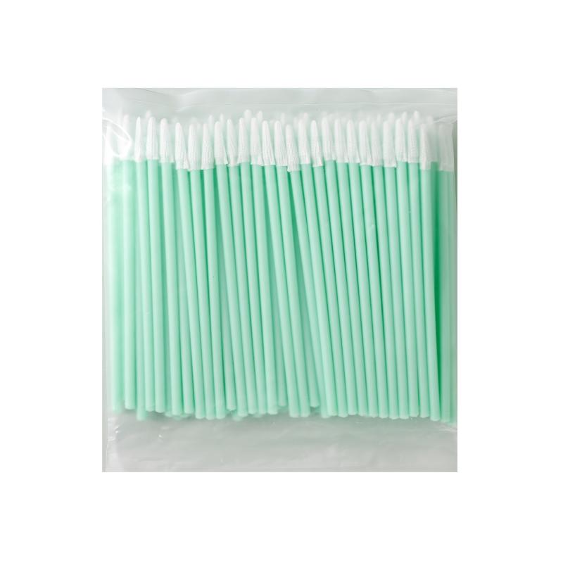 100pcs Cleanroom Polyester Cleaning Swab Sticks 2.87 In Pointed Tip