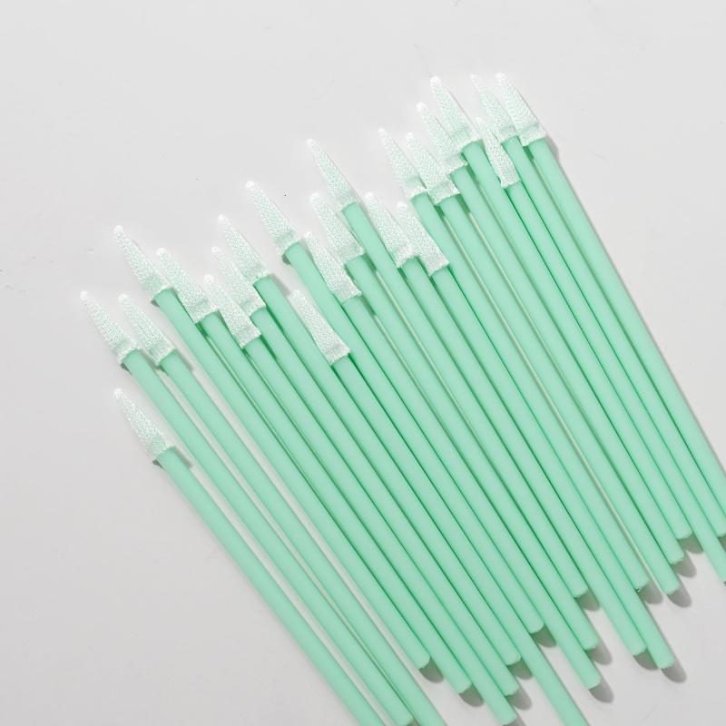 100pcs Cleanroom Polyester Cleaning Swab Sticks 2.87 In Pointed Tip