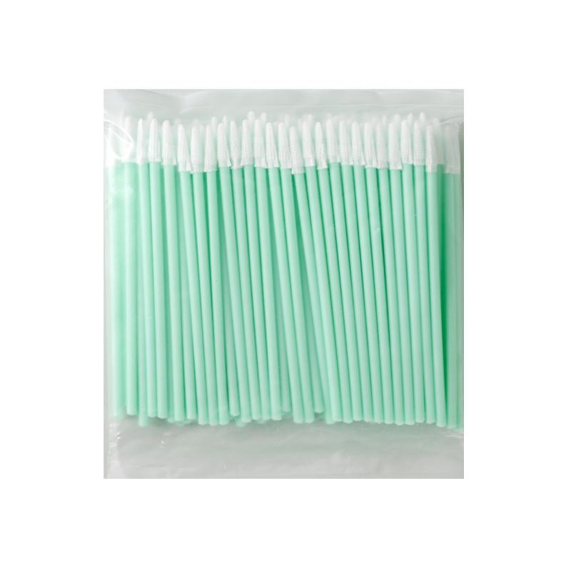 100pcs Cleanroom Polyester Cleaning Swab Sticks 2.87 In Pointed Tip
