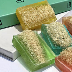 Loofah Soap 105g Cleansing Bath Scented Soap
