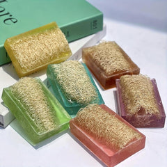 Loofah Soap 105g Cleansing Bath Scented Soap