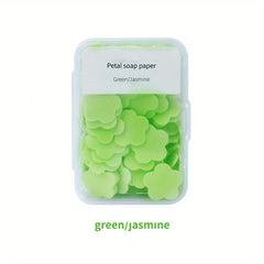 Petal Soap Sheets Portable and Dissolvable Soap Paper for Hand Washing