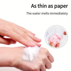 Petal Soap Sheets Portable and Dissolvable Soap Paper for Hand Washing