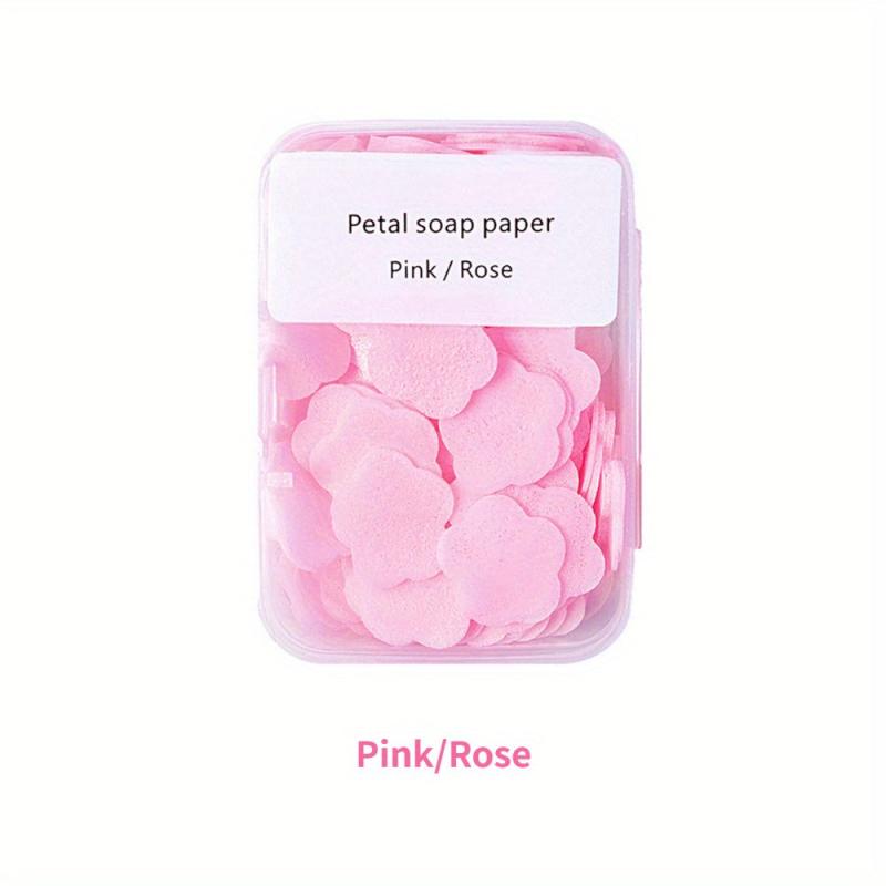 Petal Soap Sheets Portable and Dissolvable Soap Paper for Hand Washing