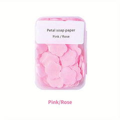 Petal Soap Sheets Portable and Dissolvable Soap Paper for Hand Washing