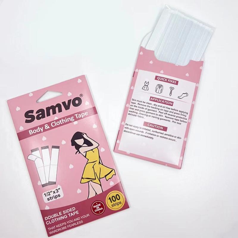 Invisible Double Sided Adhesive Collar Fixing Sticker for Clothing & Accessories