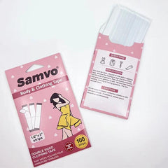 Invisible Double Sided Adhesive Collar Fixing Sticker for Clothing & Accessories