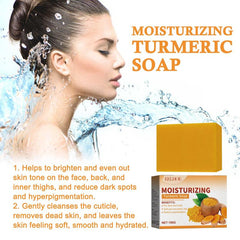 2pcs 100g Turmeric Radiant Skincare Soap for Elbows Knees