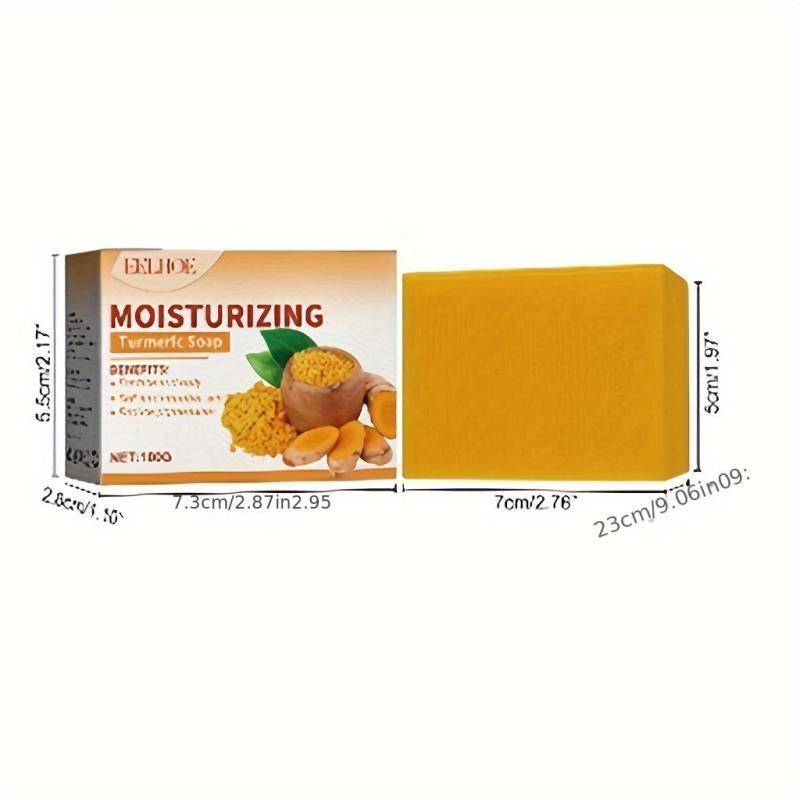 2pcs 100g Turmeric Radiant Skincare Soap for Elbows Knees