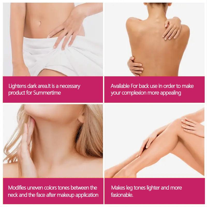 2pcs 30ml Private Parts Cream Pink Dark Spot Body Cream For Underarm