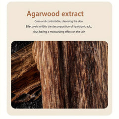 100g Agarwood Essential Soap Sandalwood for Bath Face Cleaning