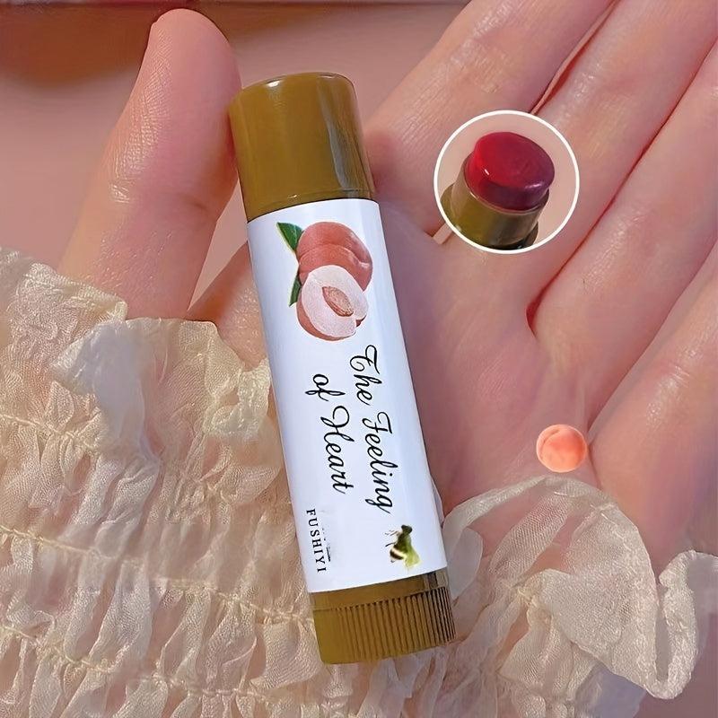 Fruit Lip Balm Strawberry Peach Hydrating Lipstick