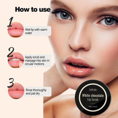 Chocolate Lip Scrub Exfoliator Moisturize Lip Care