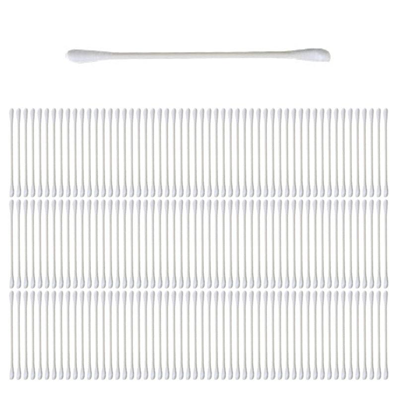 200pcs Double Tipped Baby Cotton Swabs with Paper Stick