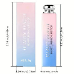 3pc Long Lasting Lipstick & Jelly Crystal Lip Balm Set