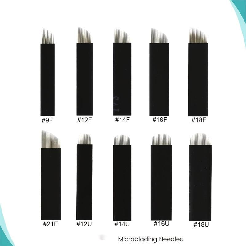 50pcs Disposable Microblading Needles for Permanent Makeup