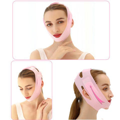 Nano Silicone Mask Lifting V Line Shape Face Lift UP Facial Bandage Mask