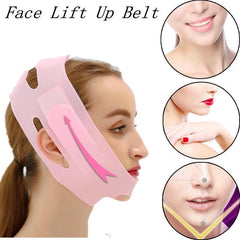 Nano Silicone Mask Lifting V Line Shape Face Lift UP Facial Bandage Mask