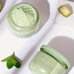 Organic Avocado Body Scrub - Exfoliates, Nourishes, Cleanses