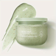 Organic Avocado Body Scrub - Exfoliates, Nourishes, Cleanses