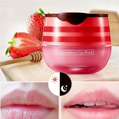 Strawberry Lip Mask Sleeping Lip Balm Repair & Hydration