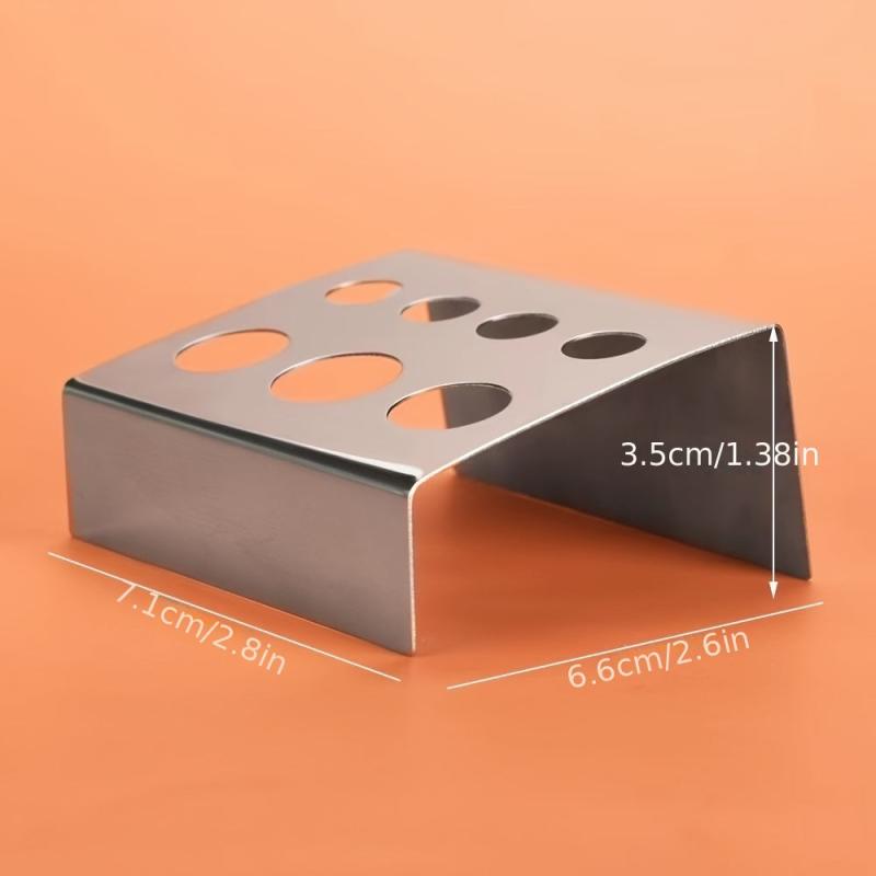 2pcs Tattoo Ink Pots Ink Cup Holder 7 Holes Pigment Cup Cap Stand