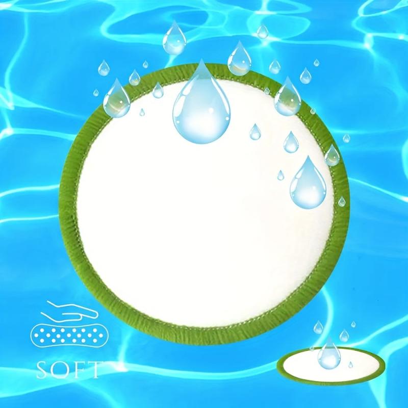 16pcs Reusable Makeup Remover Pads Bamboo Fiber Natural Organic Cotton