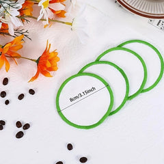 16pcs Reusable Makeup Remover Pads Bamboo Fiber Natural Organic Cotton