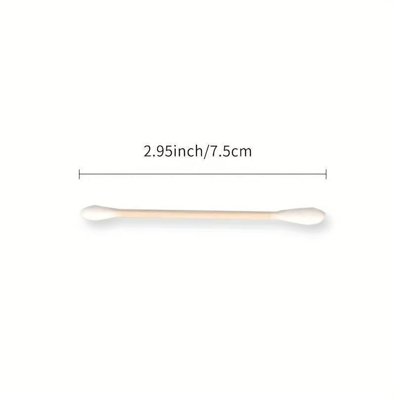 Disposable Cotton Swabs Double Round Tip 100 Pure Cotton Buds