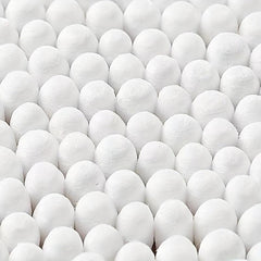 500pcs Disposable Cotton Swabs Double Round Tip for Ear Nose Clean