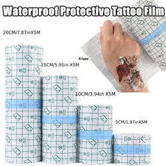 Transparent Adhesive Tattoo Aftercare Bandage Roll Waterproof Protective Film