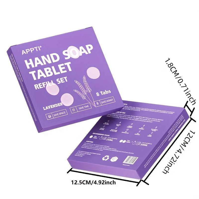 Lavender Hand Soap Flakes Travel Bath Slice Foaming Paper Soap Confetti
