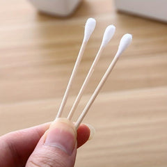 Disposable Cotton Swabs Double Round Tip Ear Nose Clean Beauty Tools